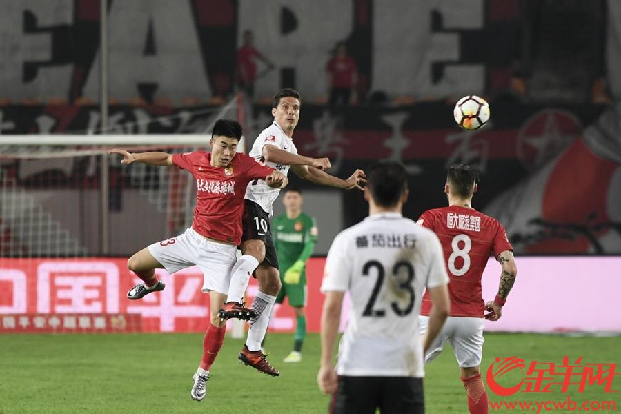 河北华夏幸福战平，争取关键一分